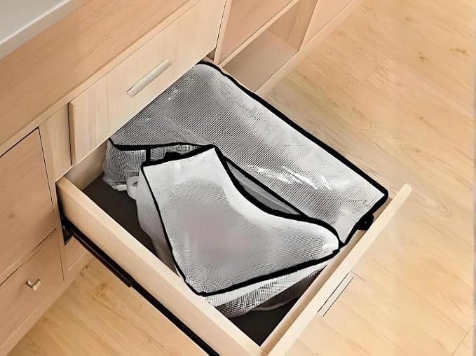 Portable 2 Pack Boots Storage,Short Boots Storage/Protector Bag | Black Portable waterproof storage bags are used for travel storage,under the bed,wardrobe,shoe cabinet and other home storage