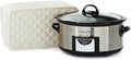 Covermates Keepsakes - Slow Cooker Cover - Dust Protection - Stain Resistant - Washable - Appliance Cover, Cream