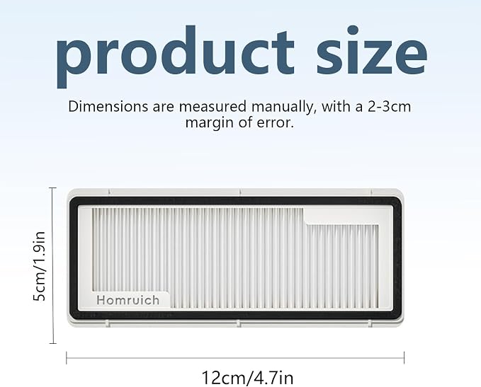 Filter Accessories for Narwal Freo Z10, Freo X Ultra, Freo X Plus, Freo Z Ultra, Freo Pro Vacuum Cleaner, Freo X Ultra Replacement Part 7 Pcs Filter