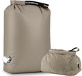 Travel Compression Laundry Bag, Pump-Free Vacuum Space Saver Bag for Dirty Clothes, Reusable Waterproof Wet Dry Bag, Travel Laundry Bag for Luggage, Packing, Suitcase (1 Pcs)(Gray, M)