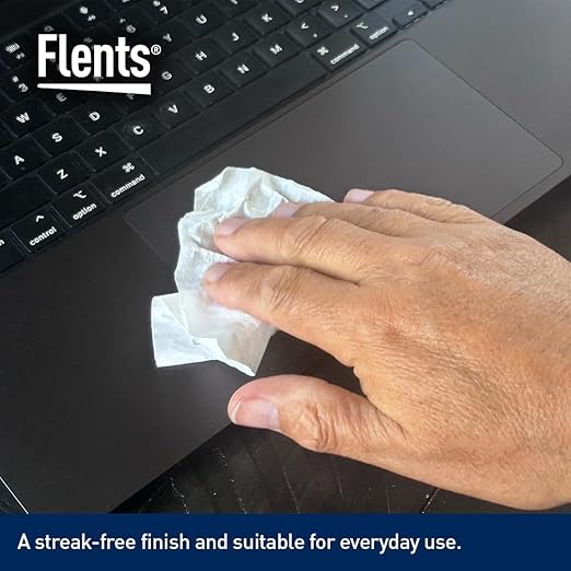 Flents Lens Wipes, Wipe 'N Clear Basic, 100 Count, Pre-Moistened, Streak-Free, Safe for Glasses, Sunglasses, Gentle Cleaning, Clear Vision, Streak-Free, Individually Wrapped for Travel & Convenience