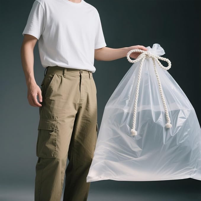 Large Clear Plastic Bags 40 x 60 Inches Extra Large Storage Bags Great for Moistureproof, Dustproof, Luggage, Home Appliances, Big Plush Toys, Moving, Storage and More (5 pack)