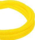 DMiotech 100ft Wire Loom Split Tubing 5/8 Inch(15.9mm) ID, Cord Protectors from Pet Flexible Conduit Cable Management for Office Home Garden, Yellow