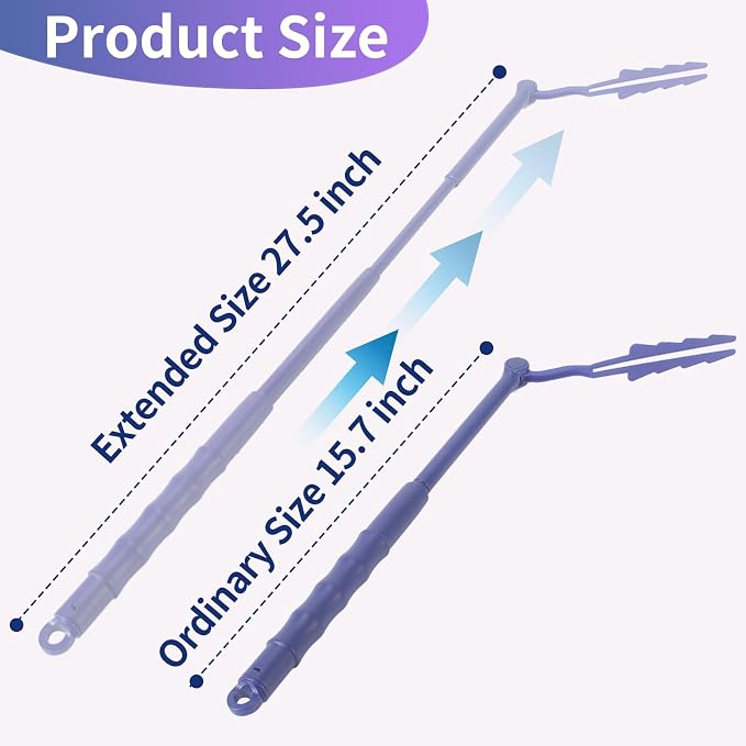 Replacement Duster Handles Compatible with Swiffer | Duster Refill, Extended Handle, Adjustable Length