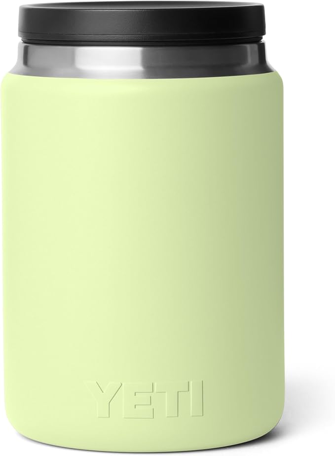YETI Rambler 24 oz Food Jar, Vacuum Insulated, Stainless Steel, With Airtight Lid, Grasshopper