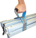 7’ Carry Strap with Handle | Heavy Duty | Adjustable Belt | Easy, Safe, Secure, Lifting, Moving, Carrying Heavy Boxes, Groceries | Best Luggage Strap (Strap-A-Handle 7ft. Length, 75lb. Capacity)