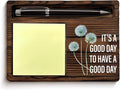 Inspirational Motivational Gifts for Women Men Coworkers Positive It's a Good Day to Have a Good Day Sticky Note Holder Office Cubicle Decor