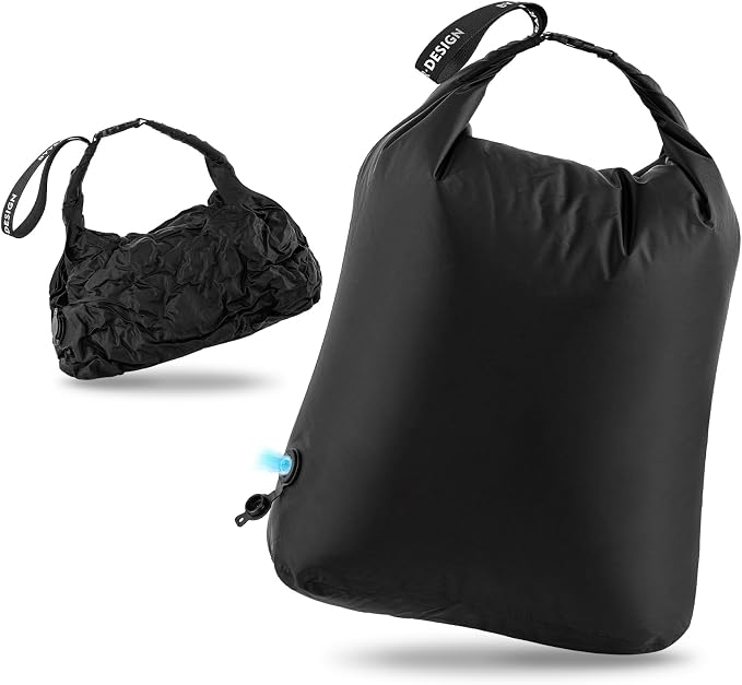 Travel Laundry Bag, Waterproof Compression Bags for Dirty Clothes | Moisture-resistant Vacuum Storage Bag, Space-Saving Laundry Storage Organizer for Cruise, Swimming, Gym