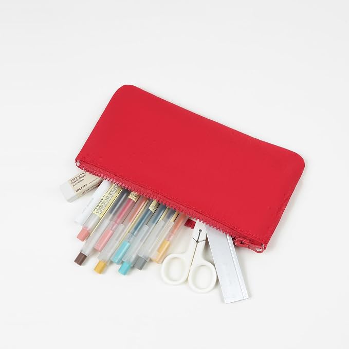 Minimalist School Work Organizer Bag for Traveling Portable Letter Writing Stationery Pouch Oxford Cloth