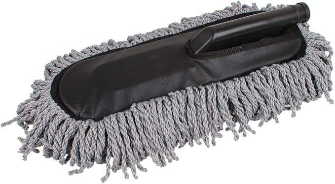 Car Duster Microfiber Duster Retractable Handle Multipurpose Dust Cleaner