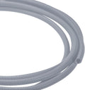 DMiotech 20ft Wire Loom Split Tubing 1/2 Inch(12.7mm) ID, Cord Protectors from Pet Flexible Conduit Cable Management for Office Home Garden, Gray