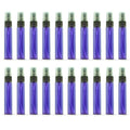 20 Pack Set 10ML Protable Refill Bulk Atomizer Spray Travel Perfume Bottle Hydrating Empty Bottle (Purple)
