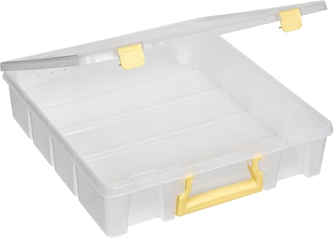 ArtBin 6955JY Super Satchel with Yellow Latches and Handle