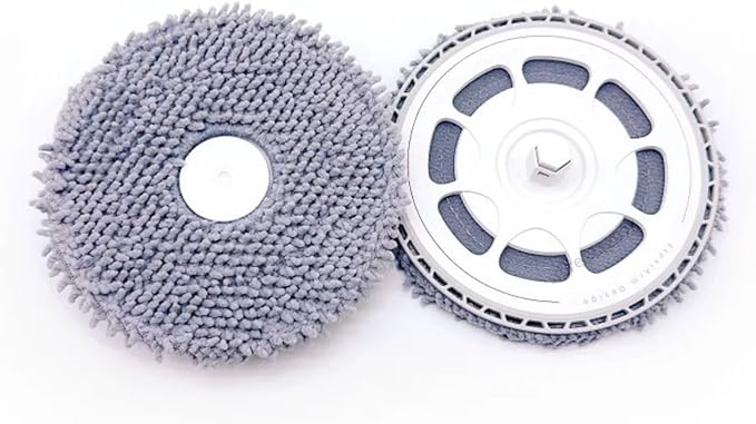 Mop Cloth Holder Mop Mount Spare Accessory Parts，compatible For Roborock，compatible For FlexiArm，Design Mop Tray For Q Revo MaxV/Pro/Curv/CurvX | Mop Mount 1 Pair