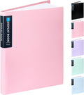 Sooez Art Portfolios 9"x12", 40 Pockets Large Portfolio Folder Display | 80 Pages,Heavy Duty Art Portfolio Folder with Clear Sheet Protectors, Presentation Book for Artwork Document Organizer Binder
