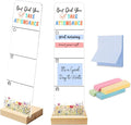 Monitor Memo Board Portable Sticky Note Holder with 200 Sheets Sticky Notes