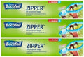 Bacofoil 3 x Zipper Medium All Purpose Bags Food Freezing Storage Bags (total 36 bags)