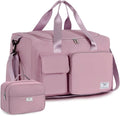 FIORETTO Women's Gym Duffle Bag with Shoes Compartment, 30L Capacity, Ideal for Travel, Gym, Sports, Duffel, Weekender