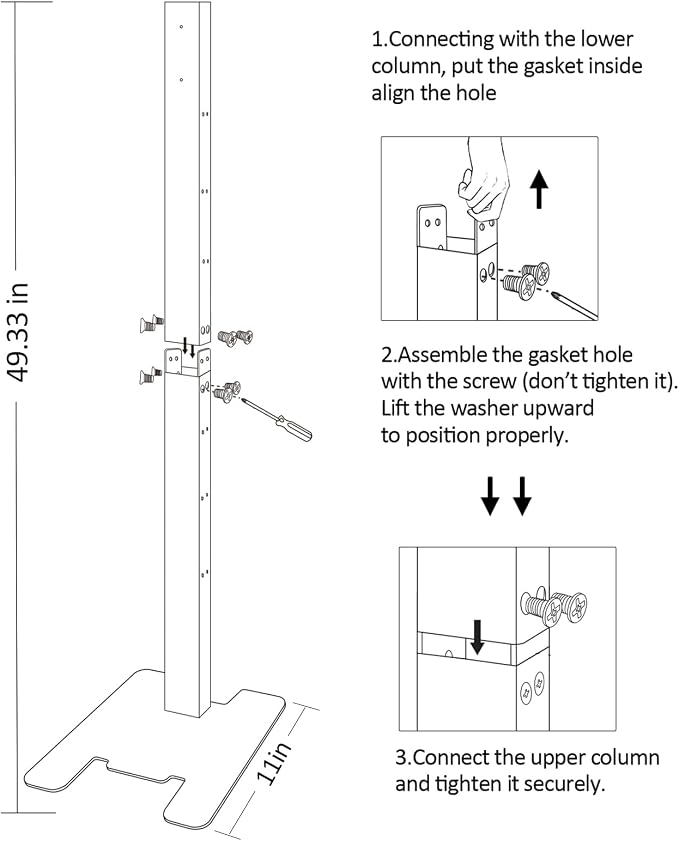 XIGOO Dyson Vacuum Stand with 5 Hooks, Black | Compatible with V15 Detect V11 V10 V8 V7 V6 Cordless Vacuum Cleaners & Accessories, Stable Metal Bracket Organizer Rack