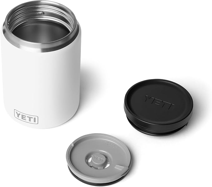 YETI Rambler 24 oz Food Jar, Vacuum Insulated, Stainless Steel, With Airtight Lid, White