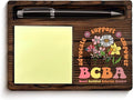 BCBA Gifts for Women, Board Certified Behavior Analyst Sticky Note Holder Gifts for BCBA Therapist ABA Special Education Teacher