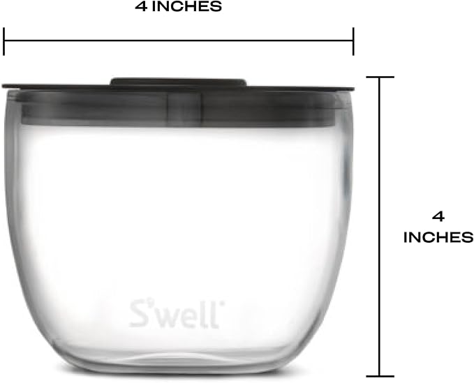 S'well Stainless Steel Food Bowls – 21.5oz - Geode Rose Eats - Triple-Layered Vacuum-Insulated Containers Keeps Food Cold for 11 Hours and Hot for 7 - Condensation-Free, Leak-Free, and Dishwasher-Safe