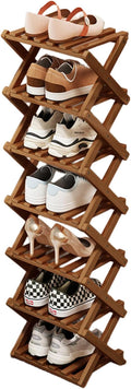 Shoe Racks, Foldable Shoes Organizer FreeStanding Shelf,7 Layers | Foldable Design, Seven Layers, Free Standing, Multifunctional Use, Ideal For Entryway, Closet, Bedroom, Hallway