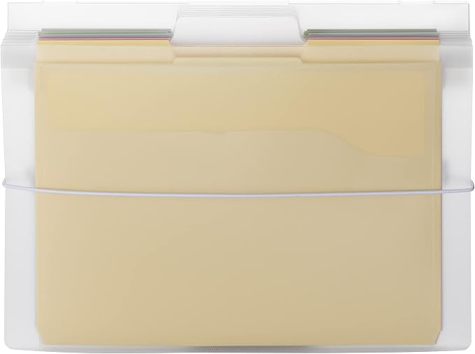 SMEAD Cascading Wall Organizer Gen 2, 6 Pockets, Letter Size, Pastel (92064) (Pack of 12)