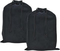 GONGKANGYUAN 2 Pack Shoe Bags for Travel Flannel Single Shoe Pouch with Drawstring for Men Women Travel Protecting Storing Shoes