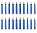 20 Pack Set 10ML Protable Refill Bulk Atomizer Spray Travel Perfume Bottle Hydrating Empty Bottle (Blue)