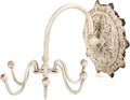 NIKKY HOME Wall Mounted Hooks Jewelry Organizer for Necklace, Earrings | Rustic Hanging Vintage Decorative Shabby Chic Jewelry Storage Display Hanger Gift for Women Girl Lady