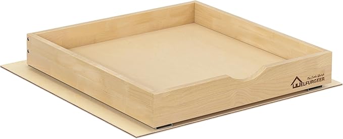 WelFurGeer Soft Close Pull Out Drawers for Cabinets, 20" W x 21" D Pull Out Cabinet Drawer with Heavy Duty Slides, Pull Out Cabinet Organizer, Cabinet Drawers Slide Out, Pull-Out Home Organizers