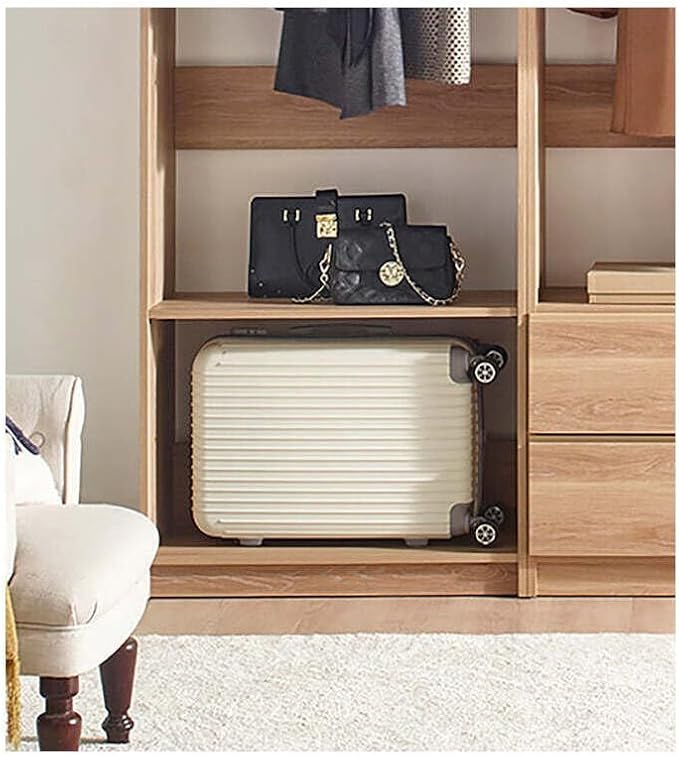 Maykoosh Closet System Organizer - Customizable Walk-in Wardrobe Storage Oak/Model BCD 3 Closet