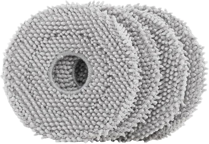 Mop Cloth Holder Mop Mount Spare Accessory Parts，compatible For Roborock，compatible For FlexiArm，Design Mop Tray For Q Revo MaxV/Pro/Curv/CurvX | Mop 4PC