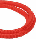 DMiotech 10ft Wire Loom Split Tubing 1 1/4 Inch(31.8mm) ID, Cord Protectors from Pet Flexible Conduit Cable Management for Office Home Garden, Red