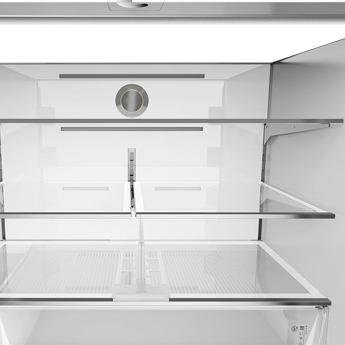 Ipetboom 6pcs Refrigerator Divider for Glass Shelves Organization, Adjustable Freezer Cupboard Cabinet Drawer Fridge Shelf, Multifunctional Partition Board, Easy to Clean Separator Grid