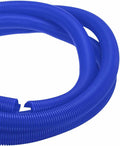 DMiotech 20ft Wire Loom Split Tubing 1 1/2 Inch(38.1mm) ID, Cord Protectors from Pet Flexible Conduit Cable Management for Office Home Garden, Blue