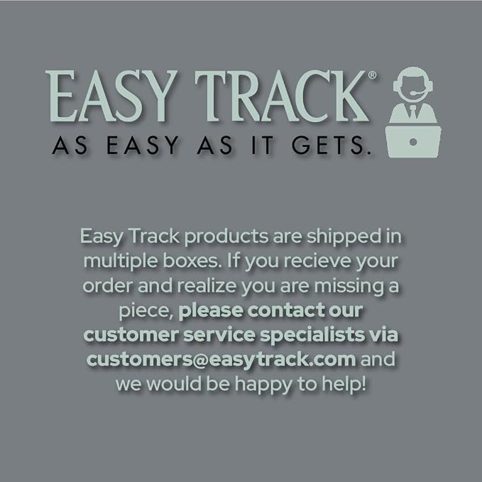 Easy Track OK7248-CG 3'-5' W Deluxe Shelving Easy-to-Assemble Kit Closet Organizer, Truffle