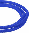 DMiotech 10ft Wire Loom Split Tubing 5/8 Inch(15.9mm) ID, Cord Protectors from Pet Flexible Conduit Cable Management for Office Home Garden, Blue