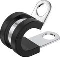 RTHIEAI 20 PCS 5/16 Inch Stainless Steel Cable Clamps - Insulated, Hose, Pipe, Wire Clamps