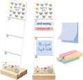 Note to Self Motivational Decor Sticky Note Holder, Mental Health Monitor Memo Board Decorations for School Counseling Office Therapy Desktop Art Decoration School Counselor, Therapist Office Gifts