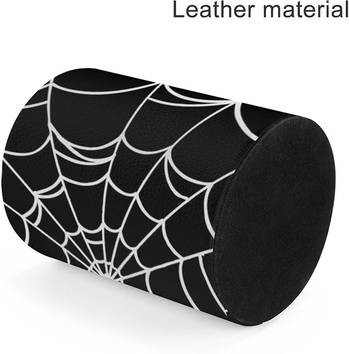 Spider Web Pen Holder Pencil Cup for Desk Organizer | Cute Makeup Brush Holder PU Multifunctional Office Suppliesfor Decor Home Classroom School