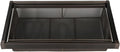 Pull Out Drawer Organizer Containers,Stackable Shelf Baskets Organizer,Aluminum Alloy Stackable Storage Bins,Save Space for Office Bathroom Bedroom(Brown,22.04-25.98in)