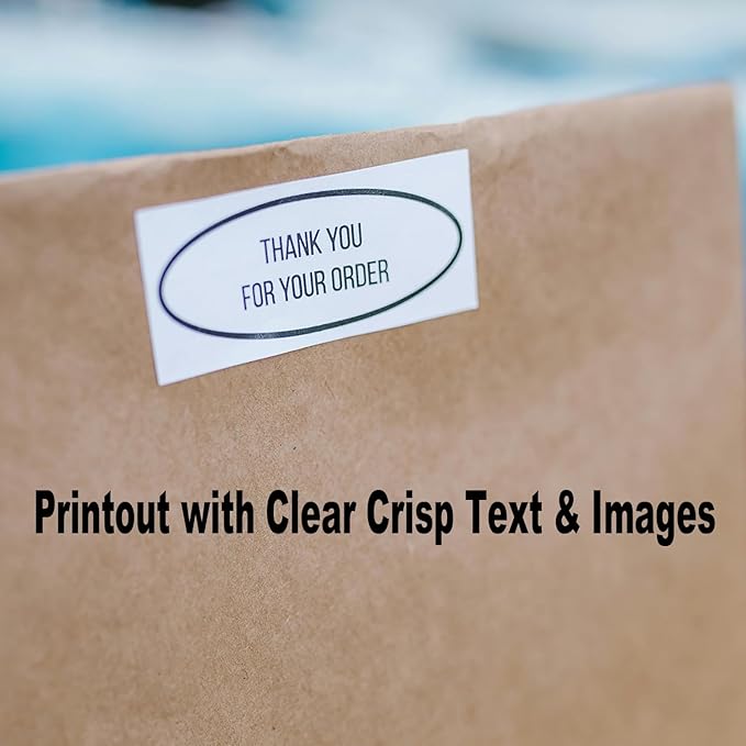 1" x2-5/8 Address Label for Laser Inkjet Printer 250 Sheets, Printable Shipping Label 30 per Sheet, 5160 8160 White Mailing Labels for Package Envelope