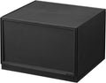 SANKA D2SC-LWBK Natura Module Case, LW Small Storage Drawers, Black, 14.8 x 14.0 x 9.8 inches (376 x 355 x 250 cm), Made in Japan