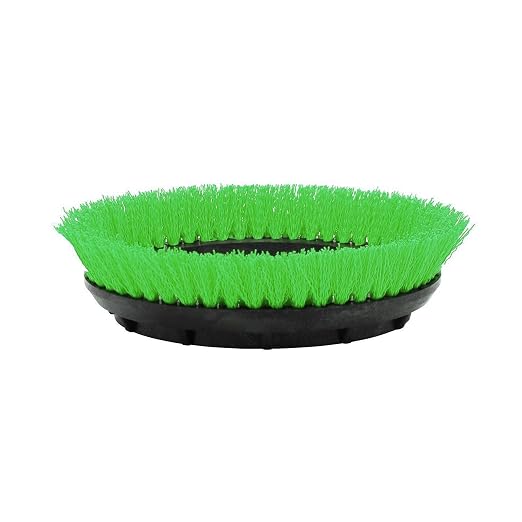 Oreck - 237.057 Commercial 237057 Crimped Polypropylene Scrub Orbiter Brush, 12" Diameter, 0.015" Bristle Diameter, Green, For ORB550MC Orbiter Floor Machine