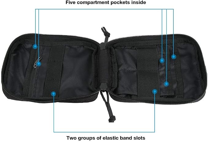EXCELLENT ELITE SPANKER Molle Admin Pouch Military Utility Tool Pouch EDC Molle Pouchs Gadget Waist Bags