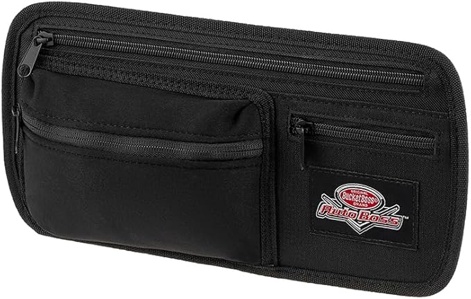 Bucket Boss - AutoBoss Visor Organizer, Auto Boss (AB30040), Black