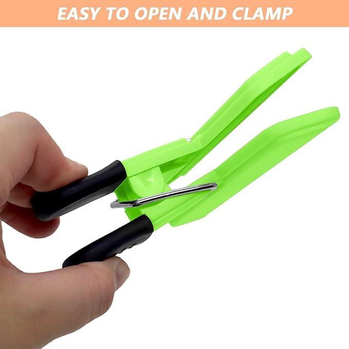 12Pack Large Chip,ULIFESTAR Food Clips,Upgrade Wide Open Bag Clips for Food Storage with Air Tight Seal Grip,Assorted Color(Green 15.3 * 8.6 * 2.5cm/6.02 * 3.39 * 0.98")