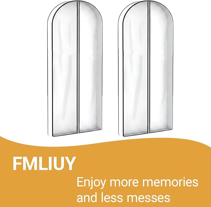 2 Pack 39" Clear Garment Bags for Hanging Clothes,4" Gusseted Suit Bags for Closet Storage Non-woven Back,Hanging Clothes Storage Suit Cover Bags with Zipper for Coats,Jackets,Shirts